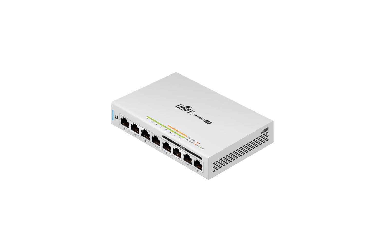 UniFi Switch 8 med POE gjennomgang Ubiquiti