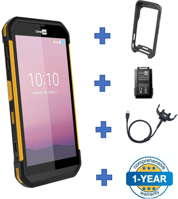RS35 LTE - SE47 CIPHERLAB 2D EU power