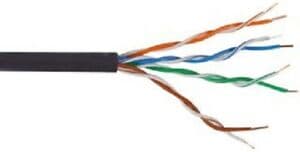 LinkIt Cat 5e kabel 305m svart