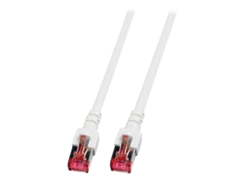 LinkIT Patch S/FTP Cat6 hvit 0.5m